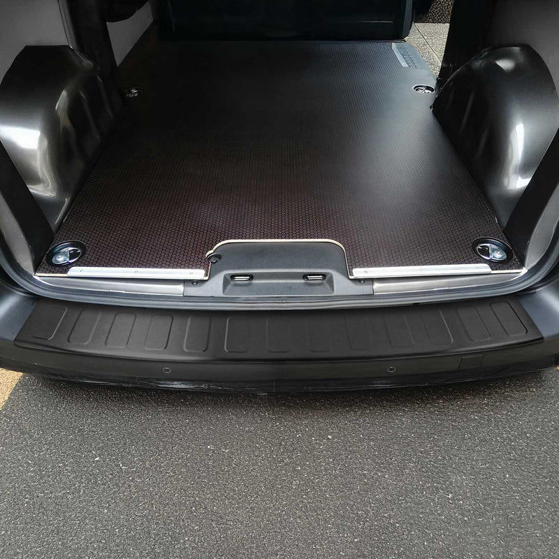Ladekantenschutz für Peugeot Traveller 2017-2024 L1 L2 Radstand Gebürstet Dunkel