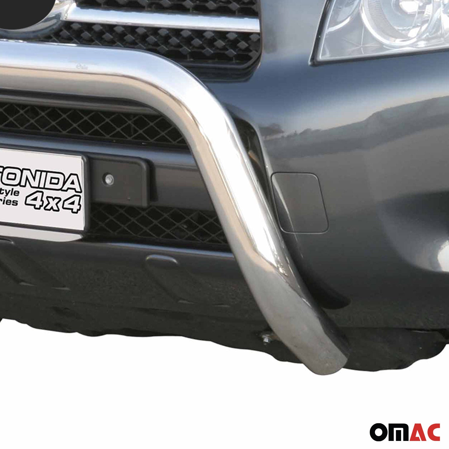Frontbügel Frontschutzbügel für Toyota RAV4 XA30 2006-2009 ø76mm Stahl Silber