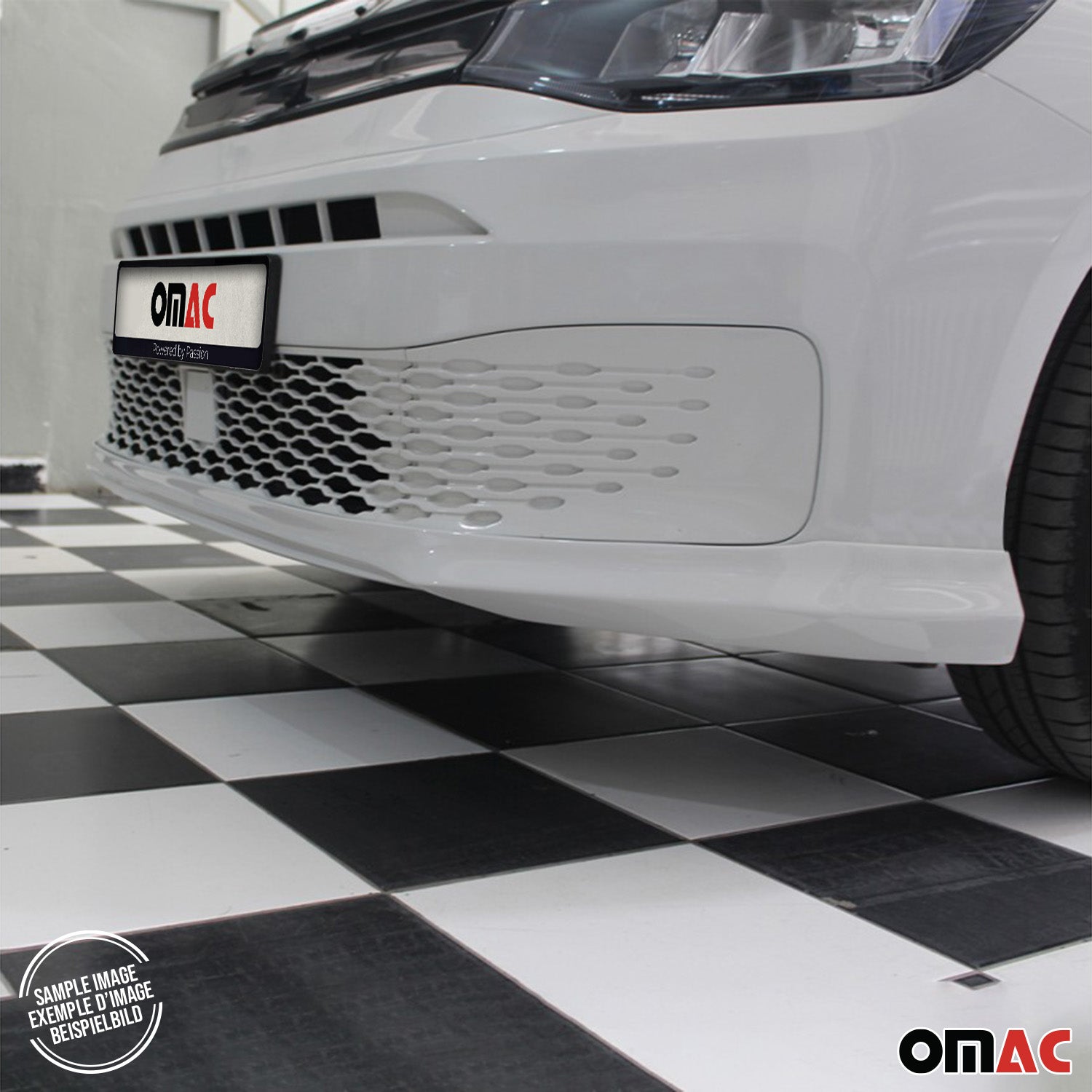 Frontspoiler Lippe Stoßstange Splitter für VW Caddy 2021-2026 Grundiert