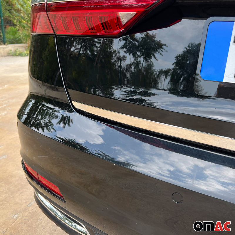 Kofferraumleiste Heckleiste für Audi A6 Limo C8 2018-2025 Edelstahl Chrom