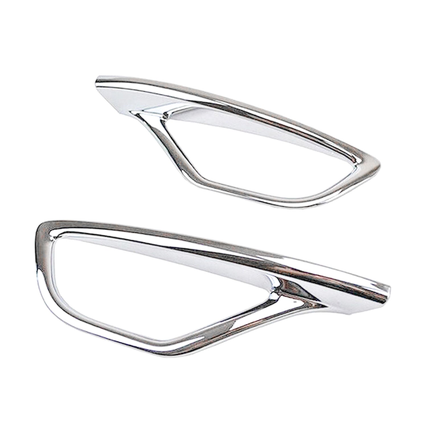 Reflektor Blenden Reflektorleiste für Toyota RAV4 2018-2020 Chrom ABS 2x