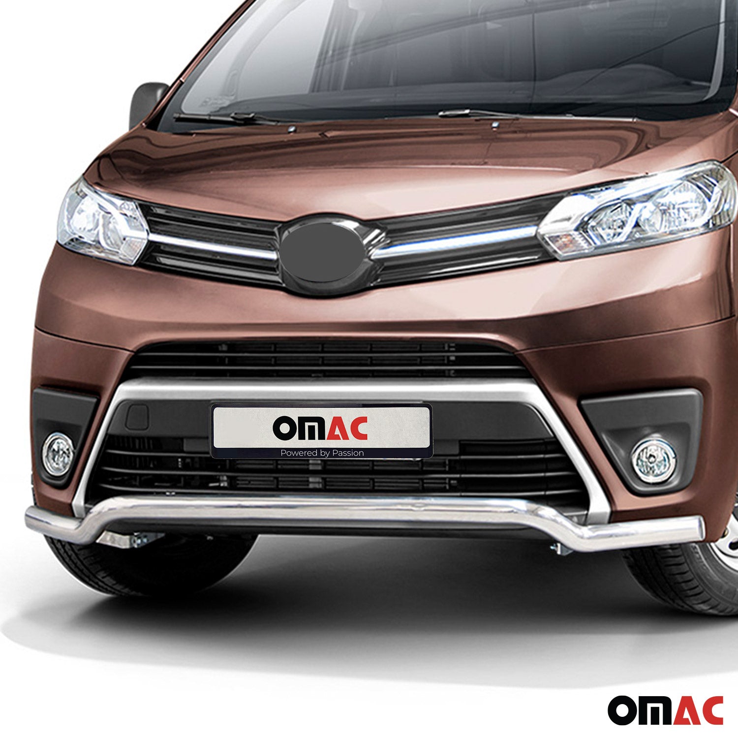 Frontbügel Frontschutzbügel Schutz für Toyota Proace 2016-2026 Stahl ABE Silber
