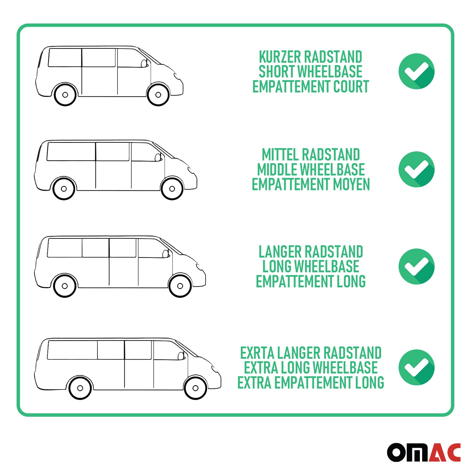 Gardinen MAß für Mercedes Sprinter W906 2006-2018 Langer Doppelhecktür Grau 14x