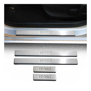Einstiegsleisten Türschweller Sport für Ford Focus 1998-2004 Edelstahl Silber 4x