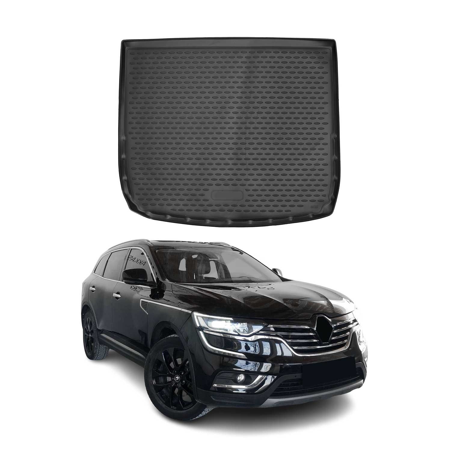 Kofferraummatte Kofferraumwanne für Renault Koleos II HC 2016-2023 Gummi TPE