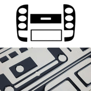 Innenraum Dekor Cockpit für Citroen C2 2003-2009 Piano Schwarz Optik 3tlg