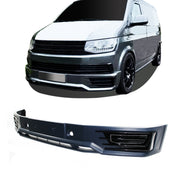 JOM Frontspoilerlippe für VW T6 2015-2019 Grau Sport Look ABS