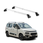 Dachträger Grundtäger für Citroen Berlingo 2008-2025 100kg Alu Silber 2 tlg ABE