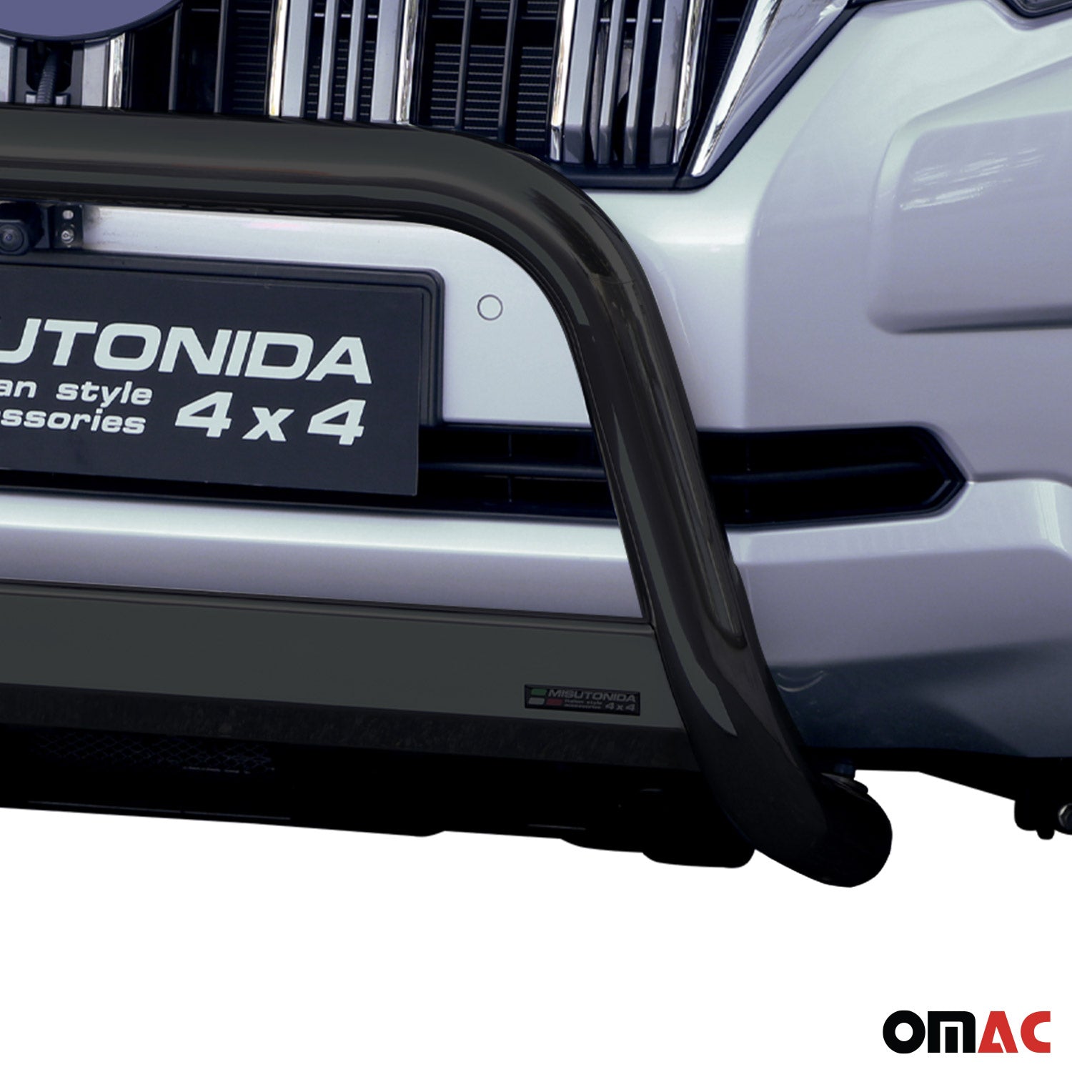 Frontbügel Frontschutz für Toyota Land Cruiser J150 2019-2023 ø63 Schwarz