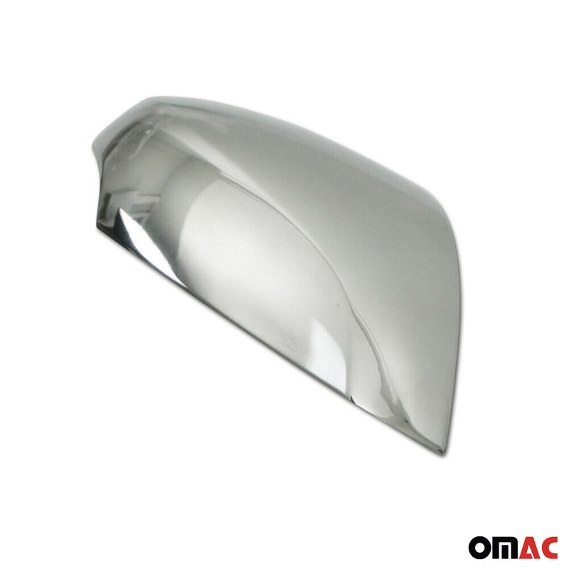 Spiegelkappen Spiegelabdeckung für Renault Laguna 3 2007-2012 Edelstahl Silber