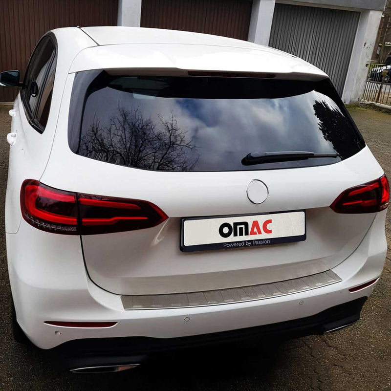 Ladekantenschutz Stoßstange für Mercedes B Klasse W247 2019-2025 Chrom Gebürstet