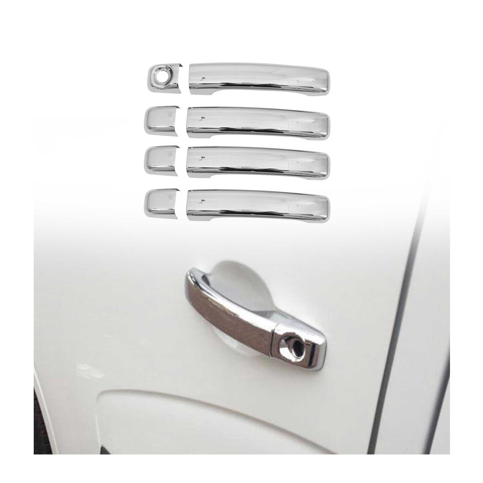 Chrom Türgriff Blende für Nissan NV400 2010-2021 4-Tür Edelstahl 8tlg
