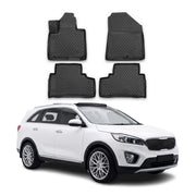 OMAC Gummimatten Fußmatten für Kia Sorento 2015-2020 TPE Automatten Schwarz 4x