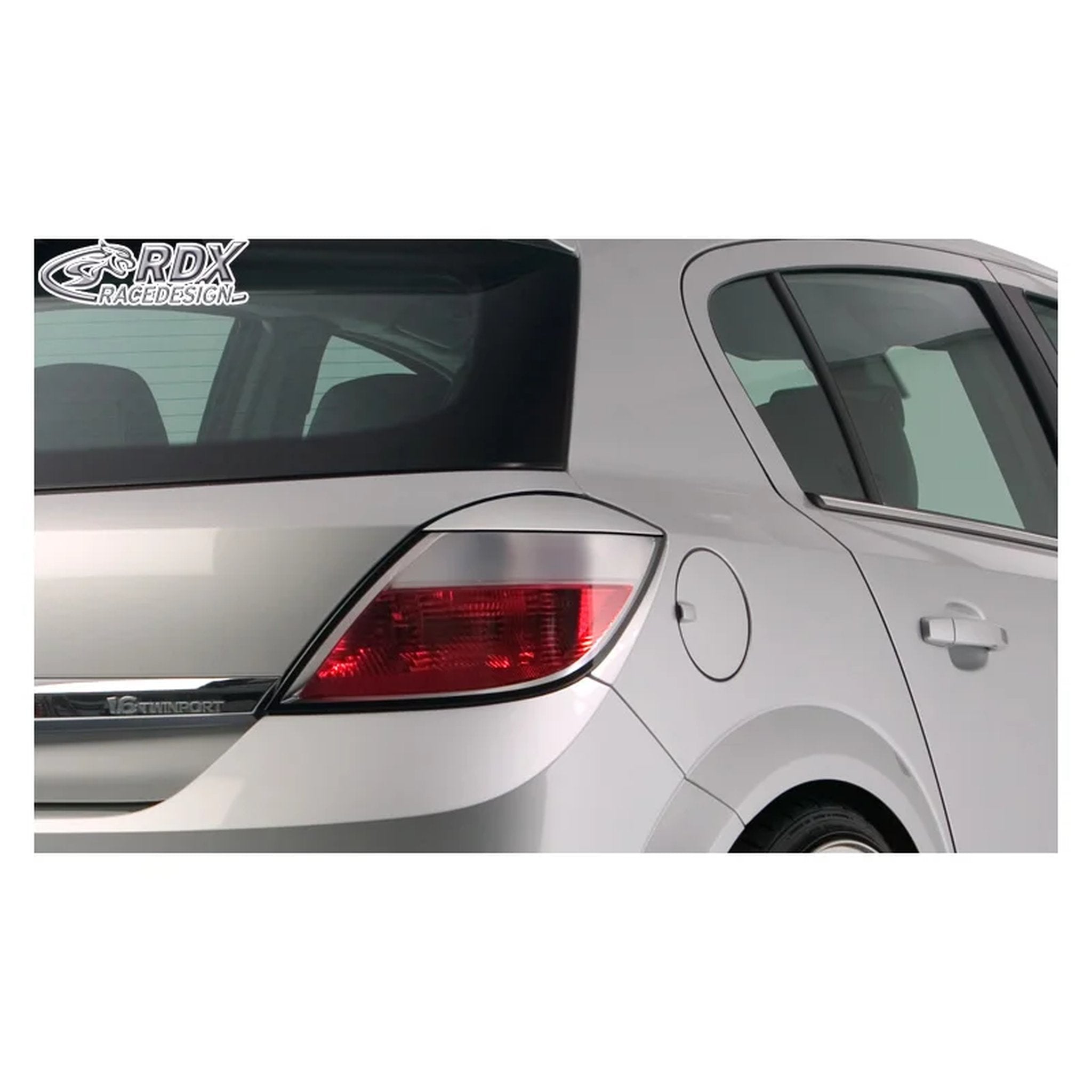 RDX Rückleuchtenblenden für Opel Astra H HB 5-türer 2004-2009 ABS TÜV