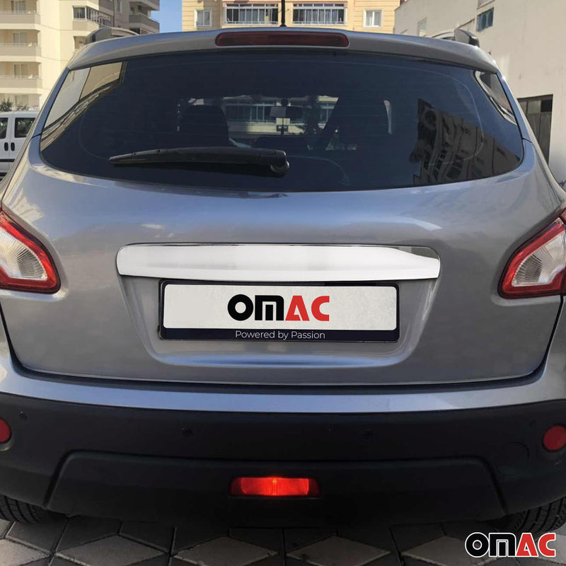 Kofferraumleiste Heckleiste für Nissan Qashqai +2 2008-2014 Edelstahl Chrom