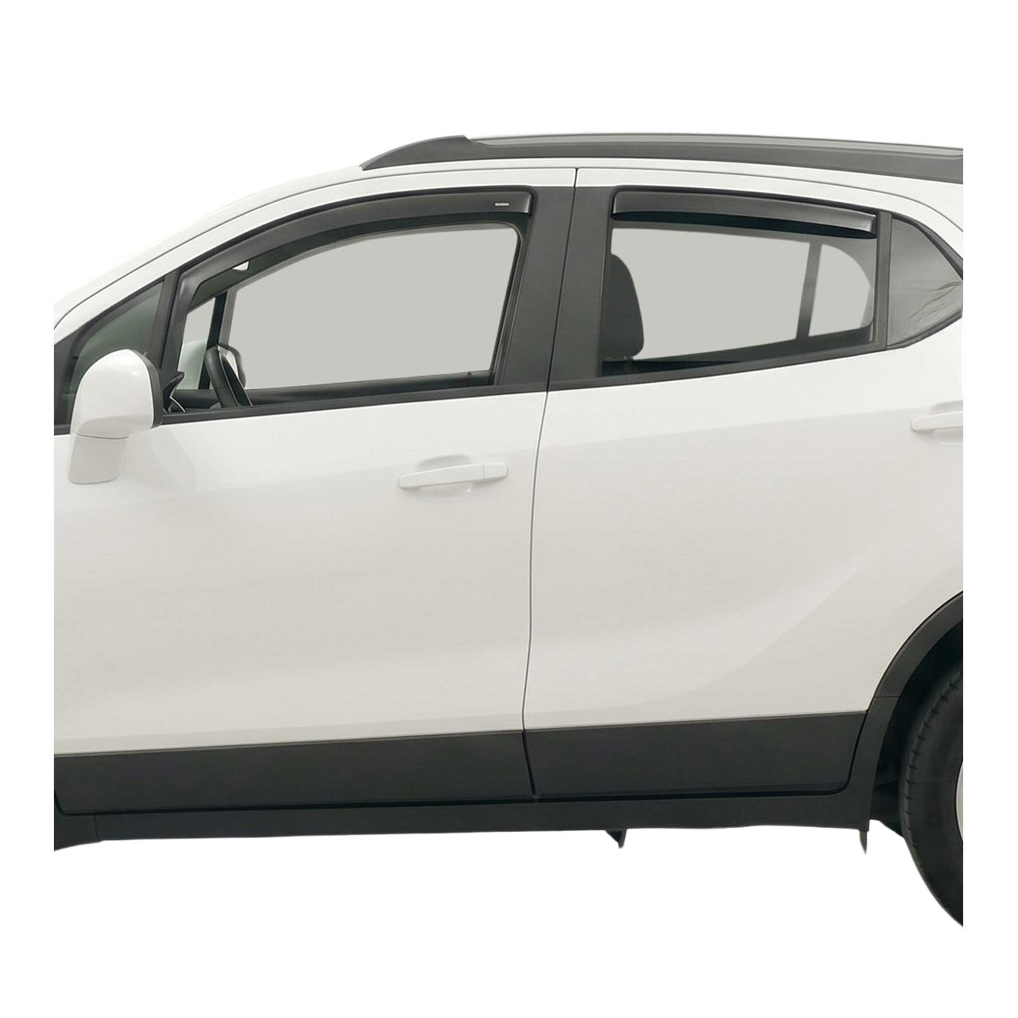 Windabweiser Regenabweiser für Opel Grandland 2017-2024 Dunkel Acryl 4tlg