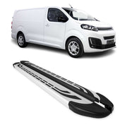 Trittbretter Seitenschweller für Citroen Jumpy 2016-2026 L2 L3 Langer Alu