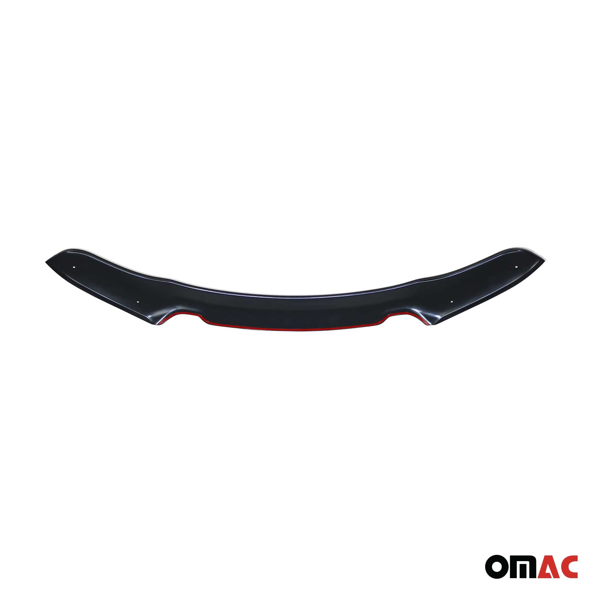 Motorhaube Deflektor Insekten für Toyota Hilux VIII 2021-26 Facelift ABS Schwarz