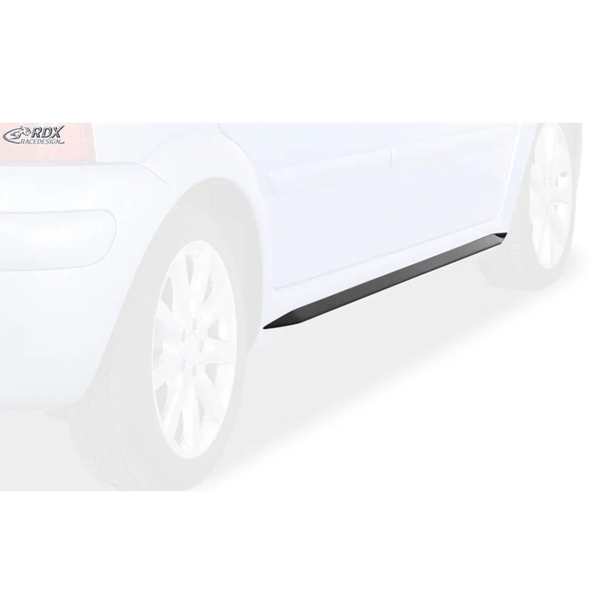 RDX Seitenschweller für Citroën C3 2002-2009 Slim ABS Schwarz 2er-Set TÜV
