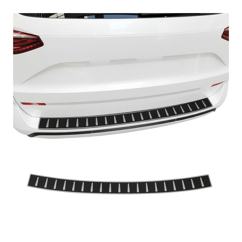 Ladekantenschutz für VW T7 Multivan 2021-2025 Chrom Edelstahl Kohlefaser