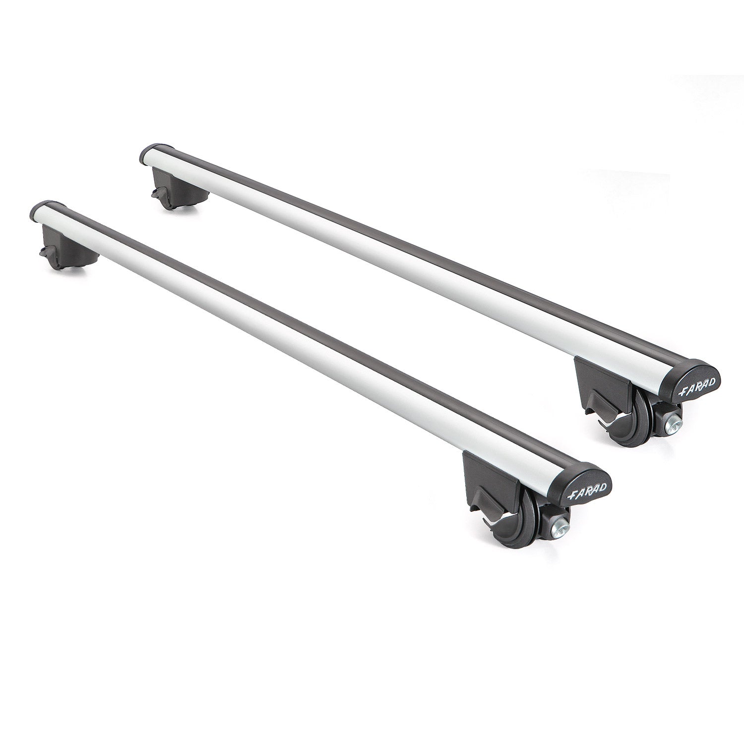 Dachträger Grundtäger für VW Sharan II 2010-2023 100kg Alu Silber 2 tlg ABE