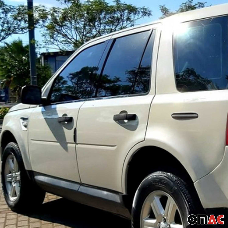 Fensterleisten Zierleisten für Land Rover Freelander 2007-2011 Edelstahl 4tlg