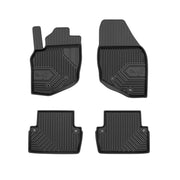Fußmatten Gummimatten No.77 für Volvo V70 II 2000-2007 TPE Gummi Schwarz 4 tlg