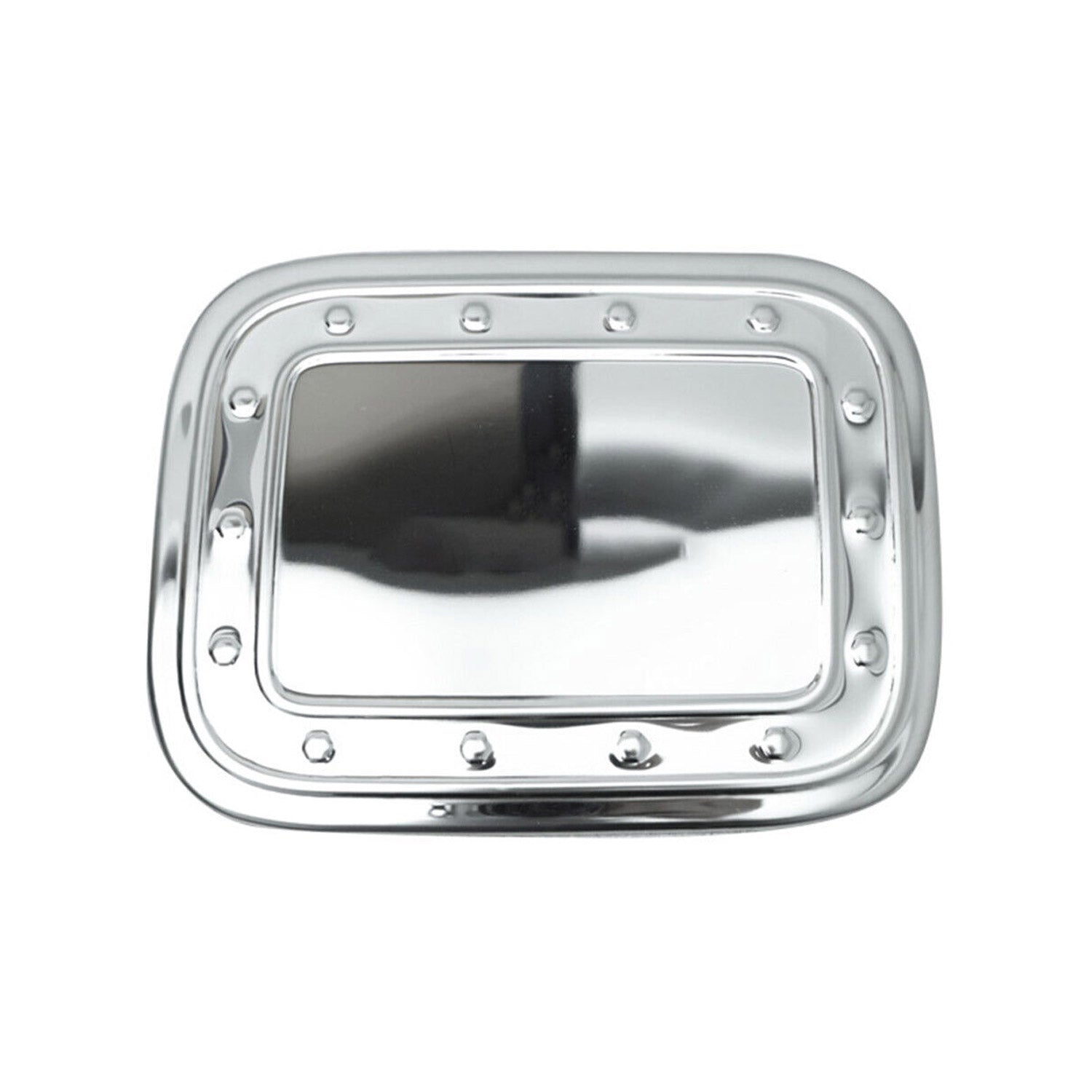 Tankdeckel Blenden Tankverschluss für VW Caddy 2003-2015 Edelstahl Chrom Chrom