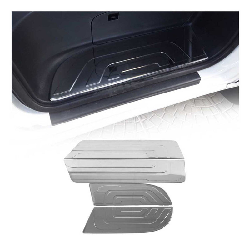 Einstiegsleisten für Mercedes Sprinter 2018-2025 Doppel Schiebetür Chrom 4x