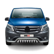 Edelstahl Rammschutz Frontschutzbügel für Mercedes Vito W447 2014-2026 ABE