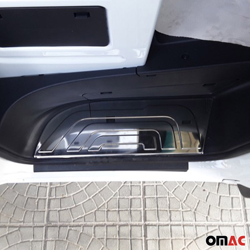 Einstiegsleisten für Mercedes Sprinter 2018-2025 Doppel Schiebetür Chrom 4x