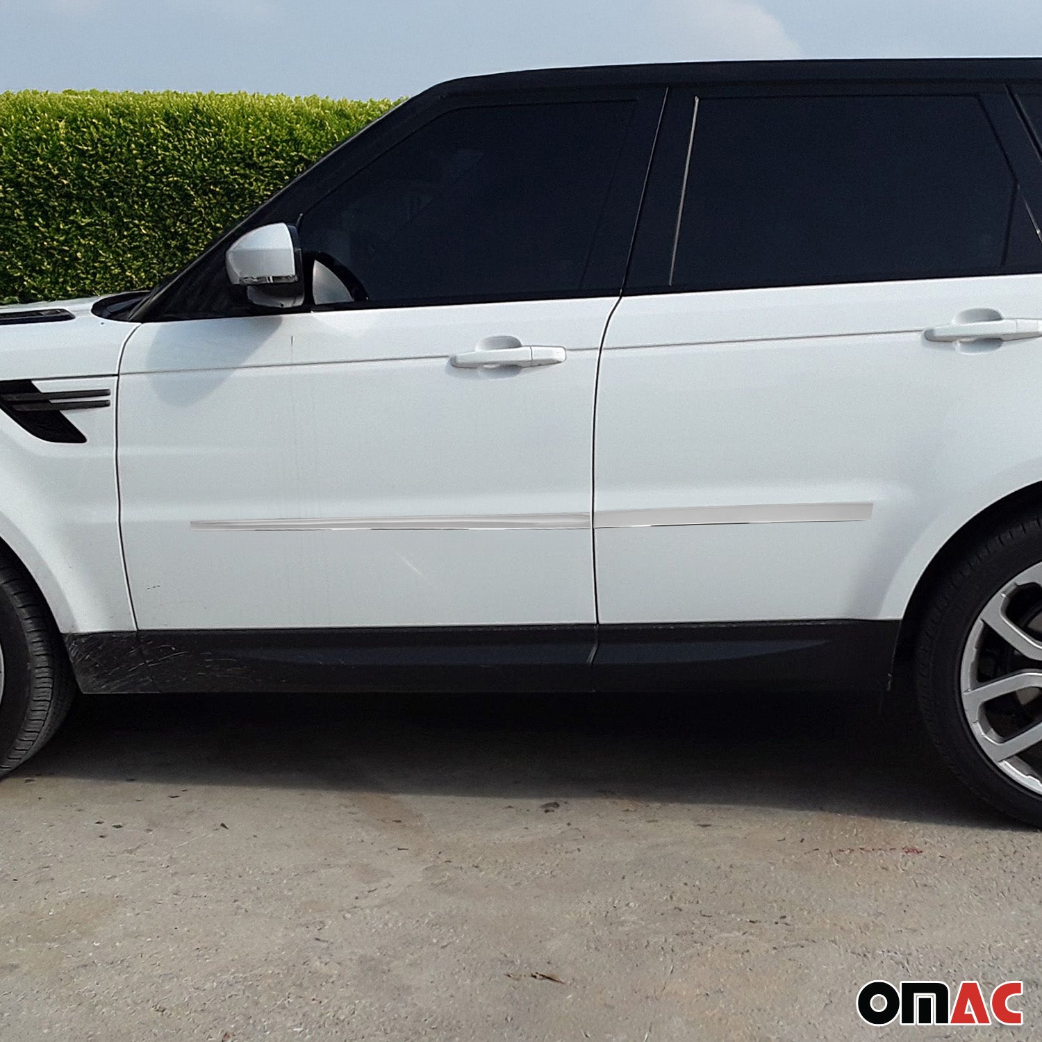 Seitentürleiste Türleiste für LR Range Rover Sport L494 2013-2022 Edelstahl 4x