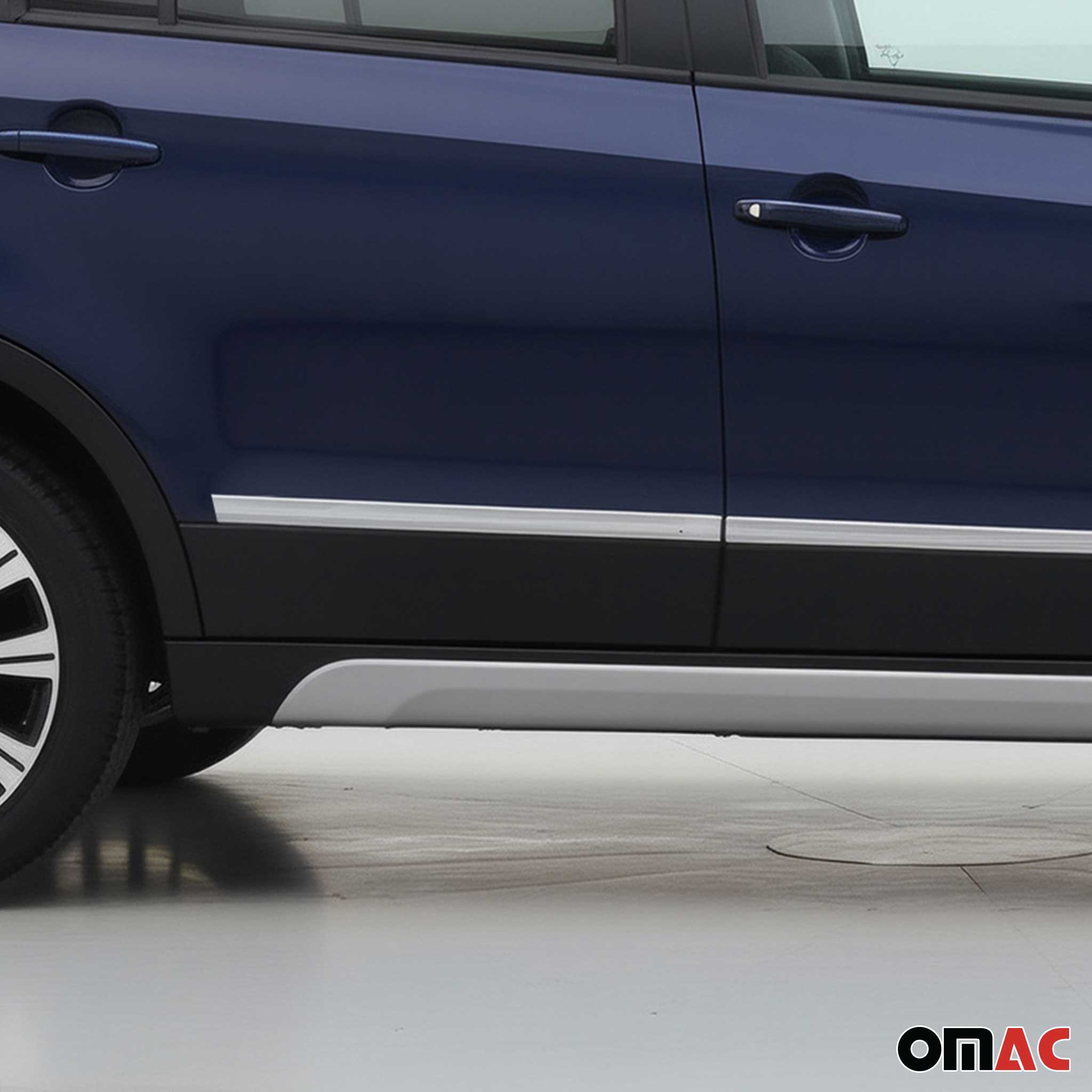 Seitentürleiste Türschutzleiste für Suzuki SX4 S-Cross 2013-2017 Edelstahl 4x