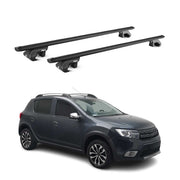 Dachträger Grundtäger für Dacia Sandero Stepway II 2013-2020 Alu Schwarz ABE
