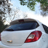 Rear spoiler roof spoiler for Opel Corsa D 2006-2014 hatchback 5 doors primed