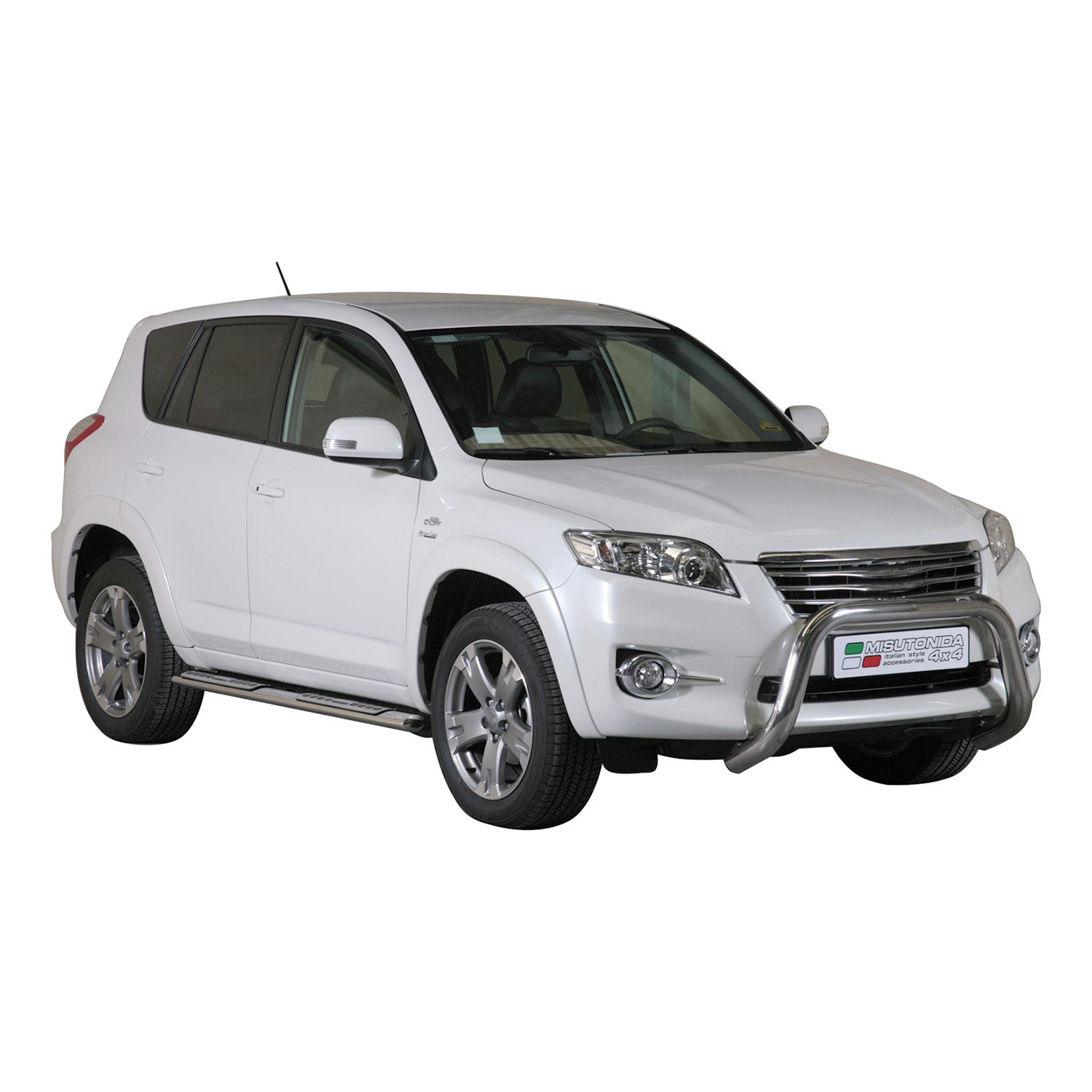 Frontbügel Frontschutzbügel für Toyota RAV4 XA30 2010-2012 ø76mm Stahl Silber