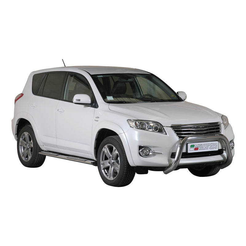 Frontbügel Frontschutzbügel für Toyota RAV4 XA30 2010-2012 ø76mm Stahl Silber