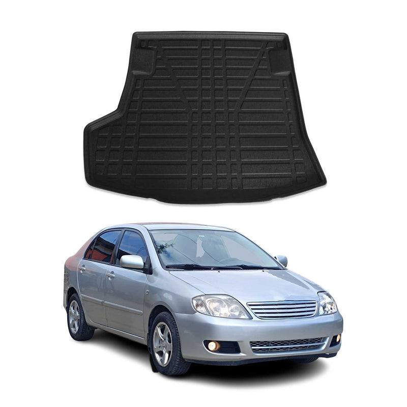 Kofferraumwanne Laderaumwanne für Toyota Corolla 2007-2013 Stufenheck Gummi TPE