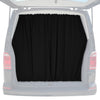 Heckklappe Gardinen Sonnenschutz Vorhänge für Hyundai Staria Schwarz 2tlg