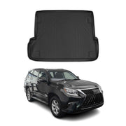Kofferraummatte Kofferraumwanne für Lexus GX 2010-2023 7Sitz Gummi TPE Schwarz