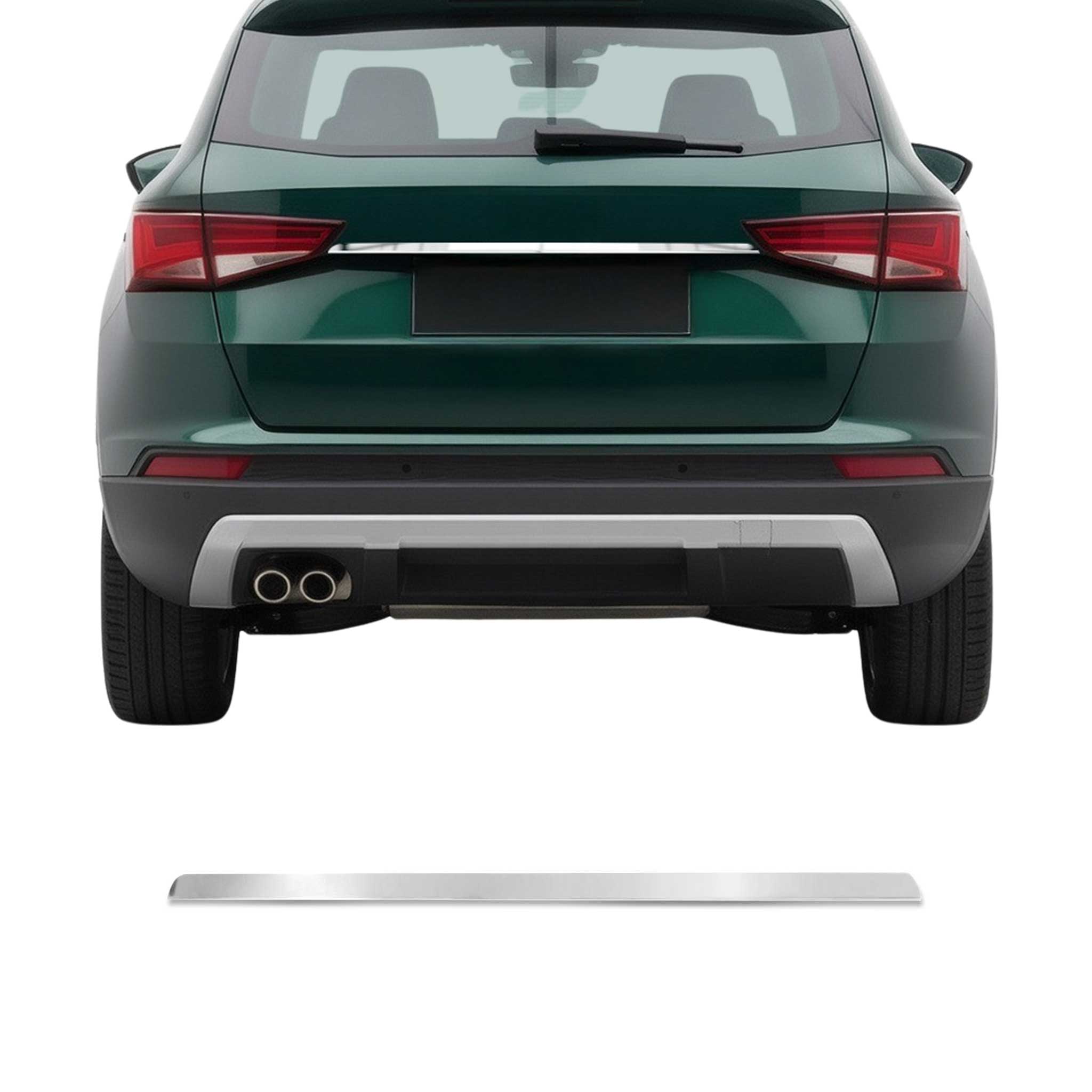 Heckklappe Kofferraumöffner Griff für Seat Ateca 2016-2022 Edelstahl Chrom