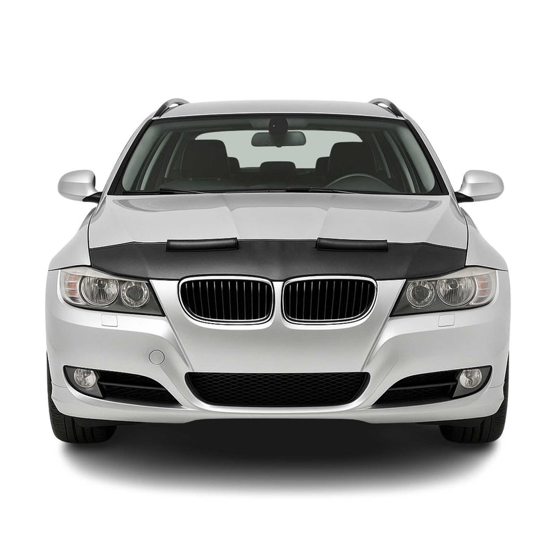 Haubenbra Steinschlagschutz Bonnet Bra für BMW 3er E90 2006-2008 Schwarz Halb