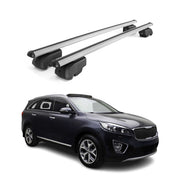 Dachträger Gepäckträger für Kia Sorento 2016-2020 Querträger ABE Alu Grau 2x