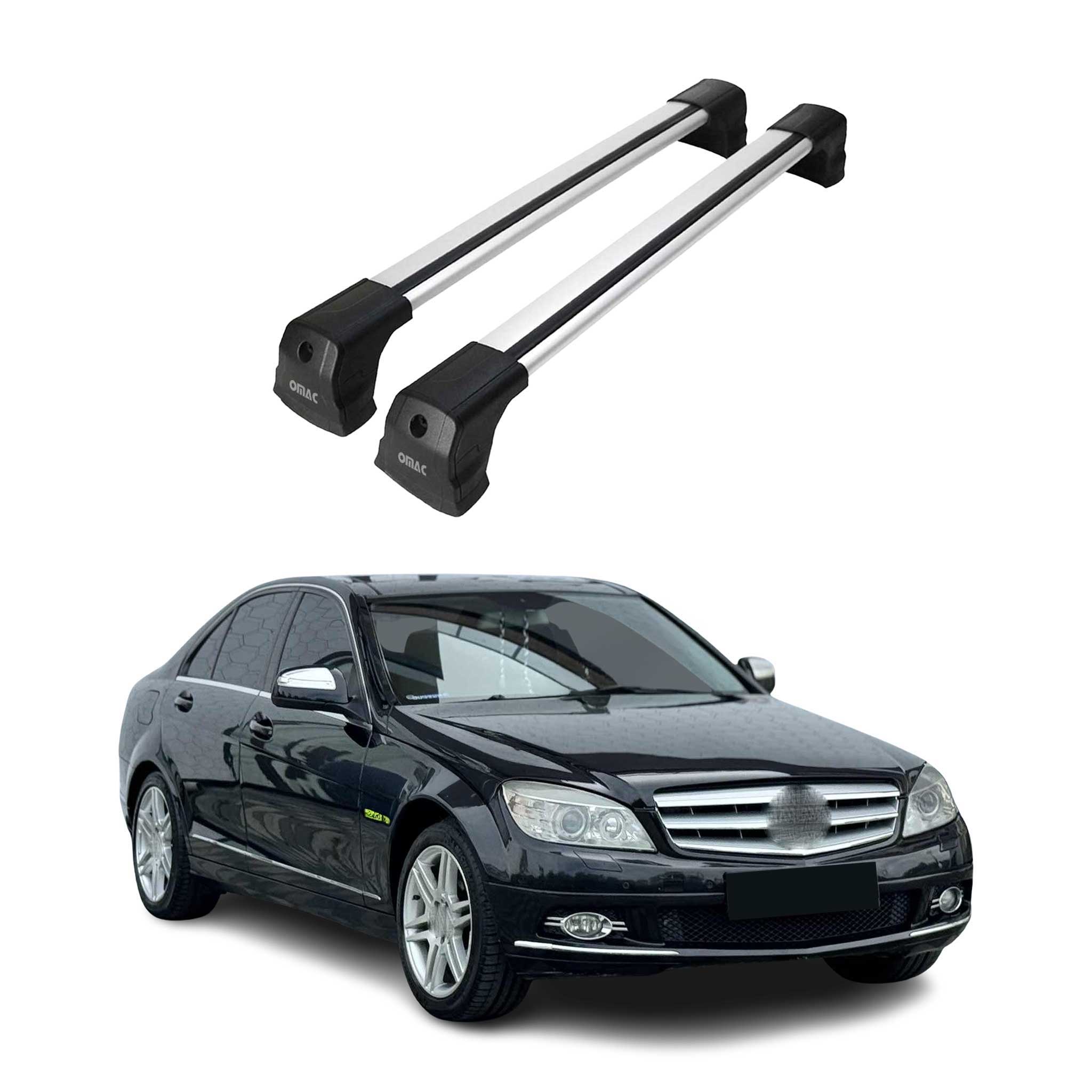 Dachträger Gepäckträger für Mercedes Citan 2013-2021 Silber Aluminium 2 tlg