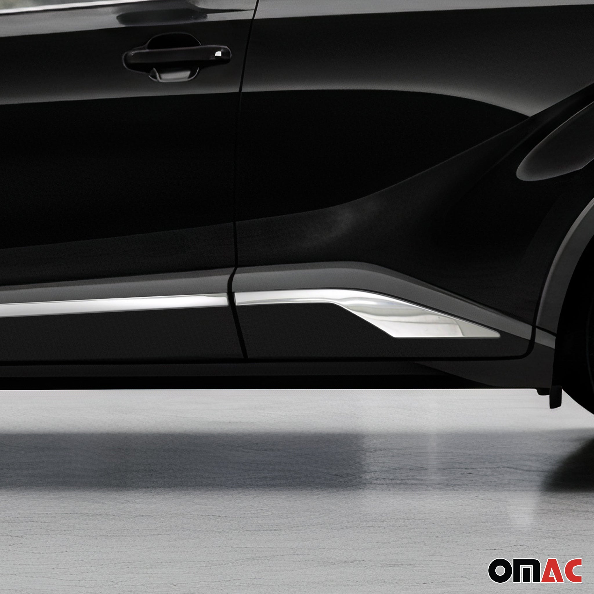 Seitentürleiste Türleisten Türschutzleiste für Toyota C-HR 2016-2023 Chrom 4x