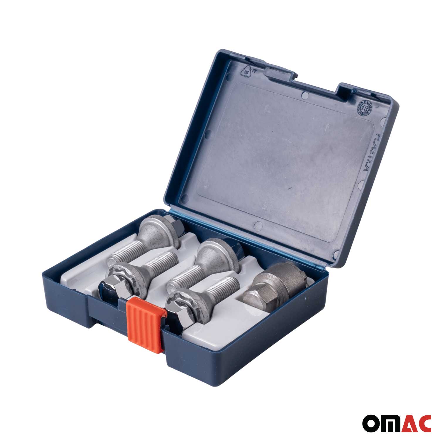 Radschloss Satz Radschrauben für BMW X2 U10 2023-2026 Silber 4x M14x1,25