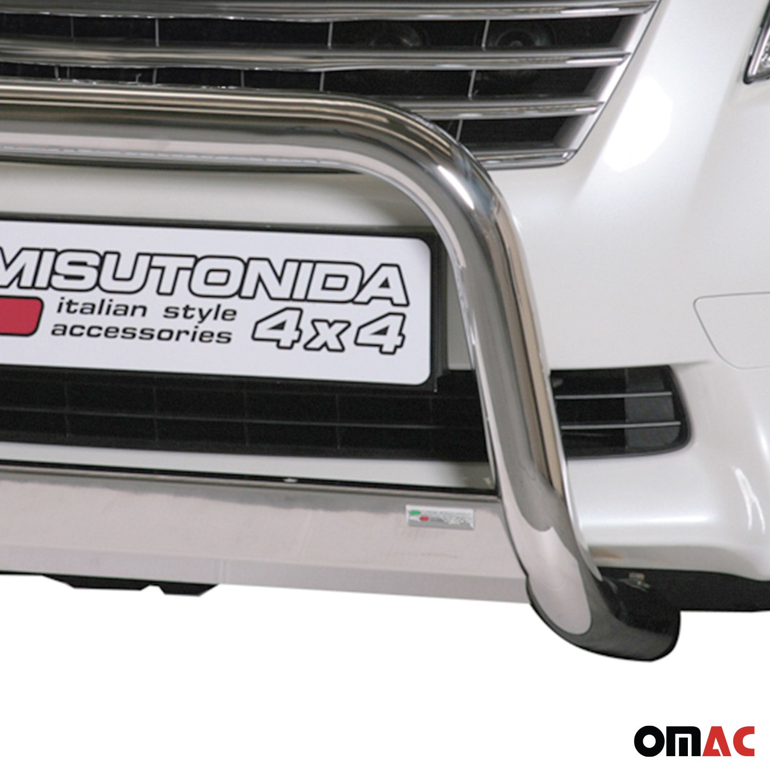 Frontbügel Frontschutzbügel für Toyota RAV4 XA30 2010-2012 ø63mm Stahl Silber