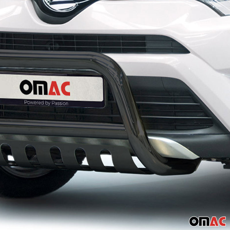 Frontbügel Frontschutzbügel für Toyota RAV4 2016-2025 Edelstahl mit ABE Schwarz