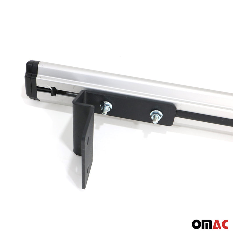 Dachträger Ladeflächenträger Querträger für VW Amarok 2010-2025 Alu Grau 2x