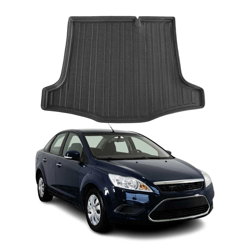 Kofferraumwanne Laderaumwanne für Ford Focus mk2 2004-2011 Limo Gummi TPE